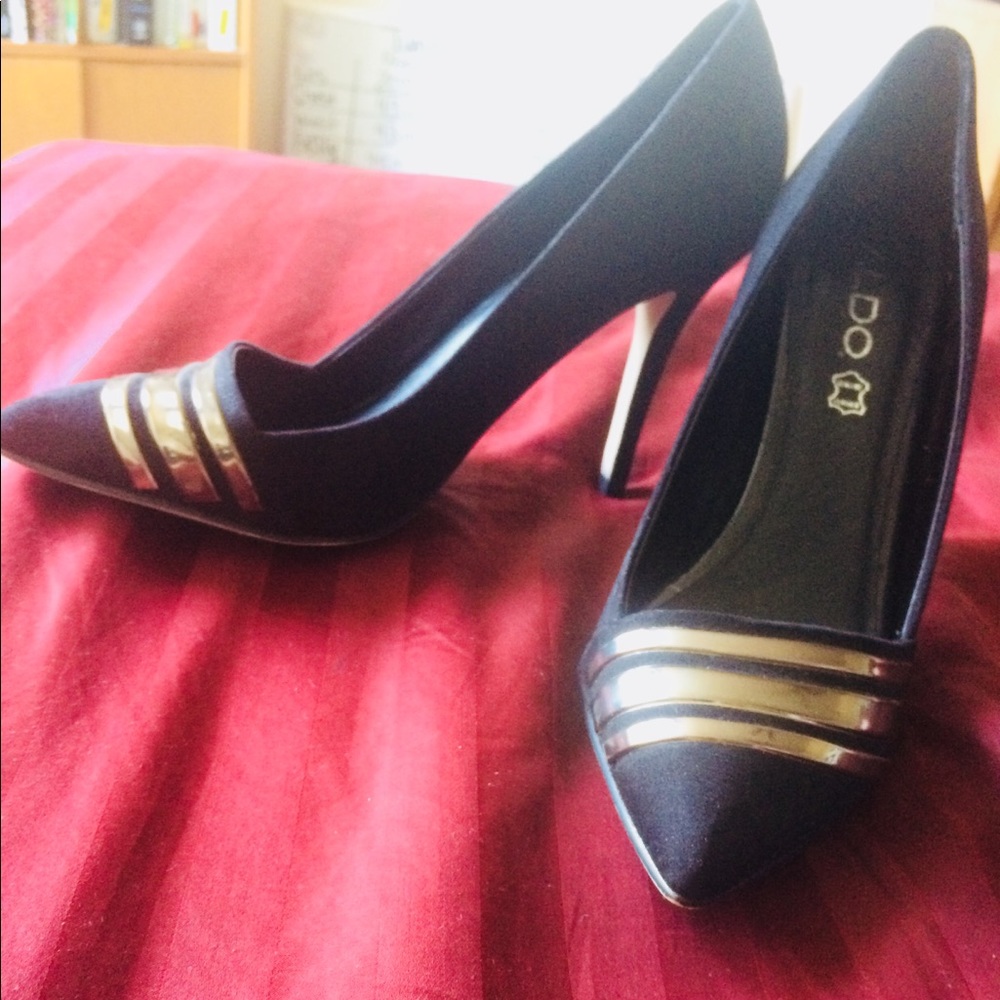 ALDO Suede High Heeled Pumps